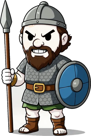 A Frankish soldier